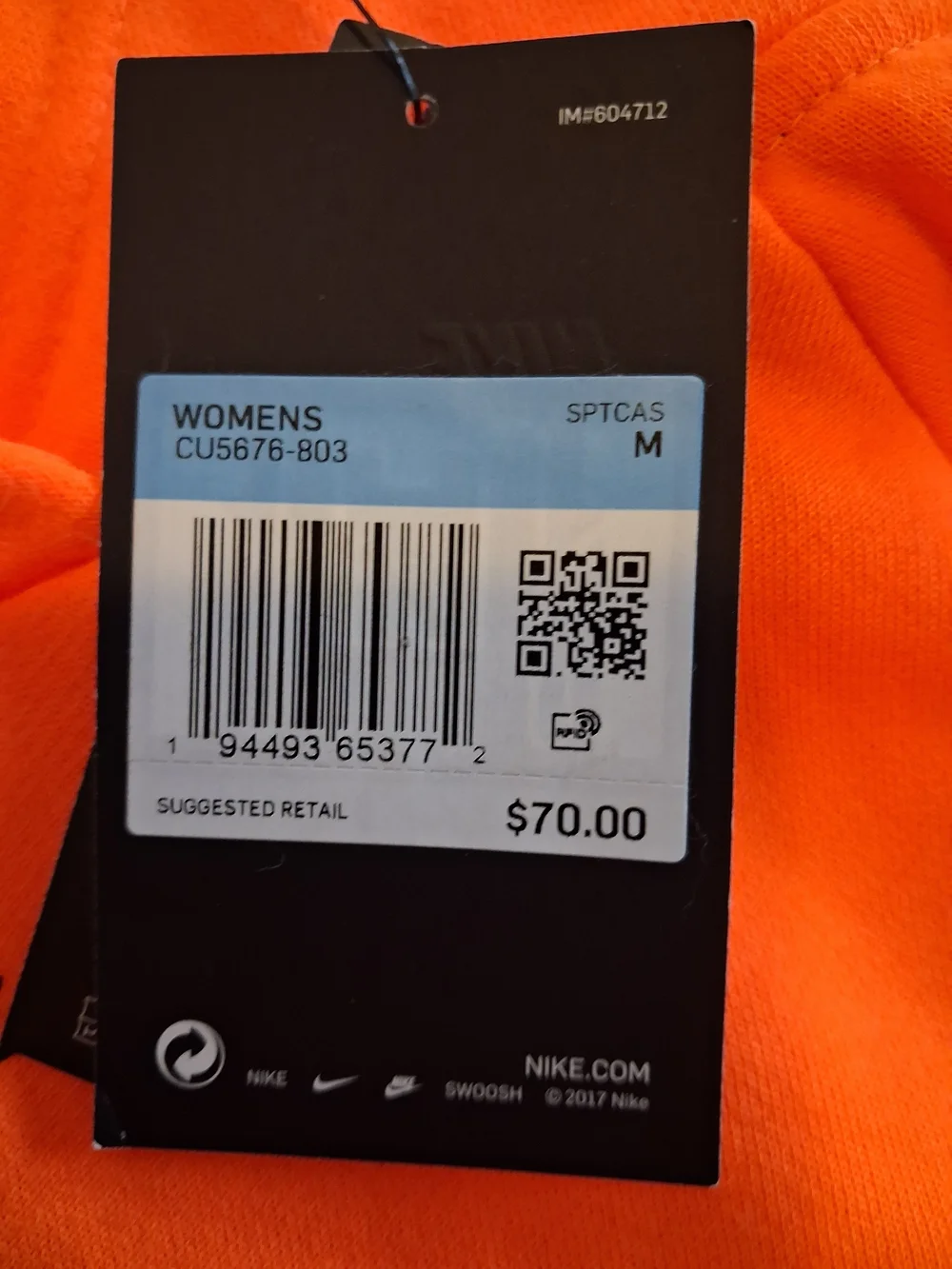 Nike Swoosh Hoodie Cropped